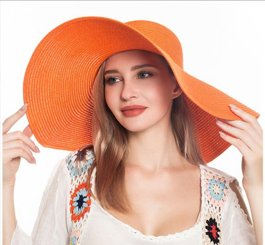 Orange Burst Sun Hat